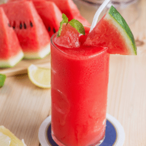 Easy-2-Ingredient-Watermelon-Smoothie