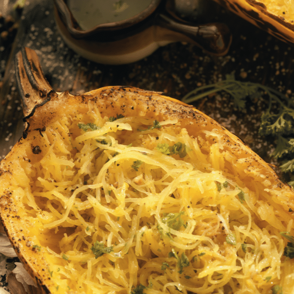 healthy herbed spaghetti squash recipe